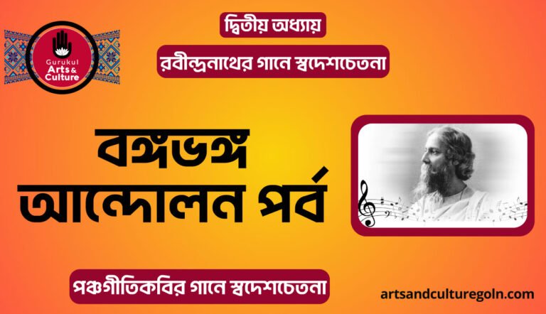 বঙ্গভঙ্গ আন্দোলন পর্ব