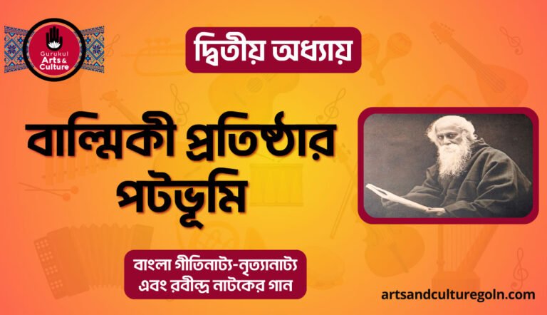 বাল্মিকী প্রতিষ্ঠার পটভূমি