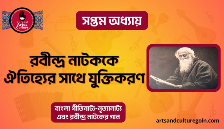 রবীন্দ্র নাটককে ঐতিহ্যের সাথে যুক্তিকরণ