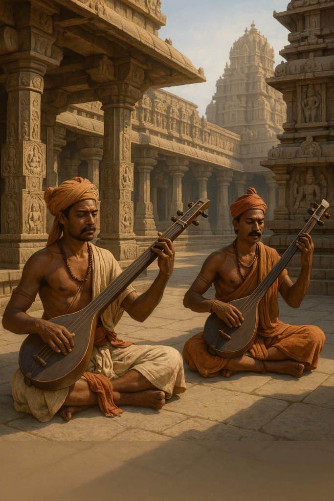 মধ্যযুগের লম্বা লিউট জাতীয় বাদ্যযন্ত্র