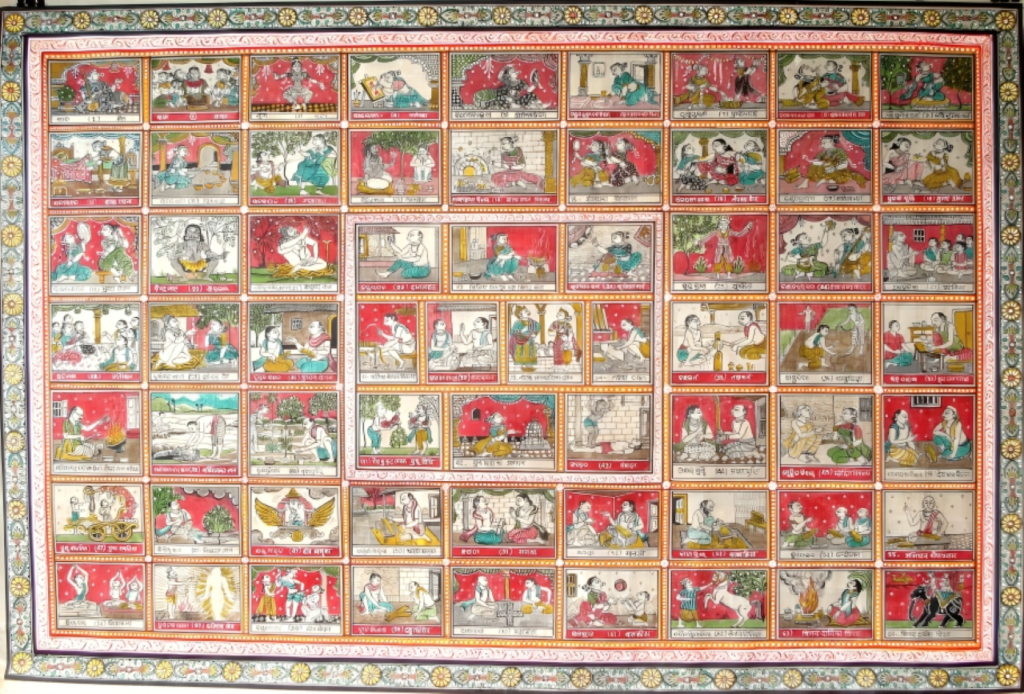 প্রাচীন ভারতের ৬৪টি কলা (শিল্প) এবং ১৪টি বিদ্যা (কৌশল)